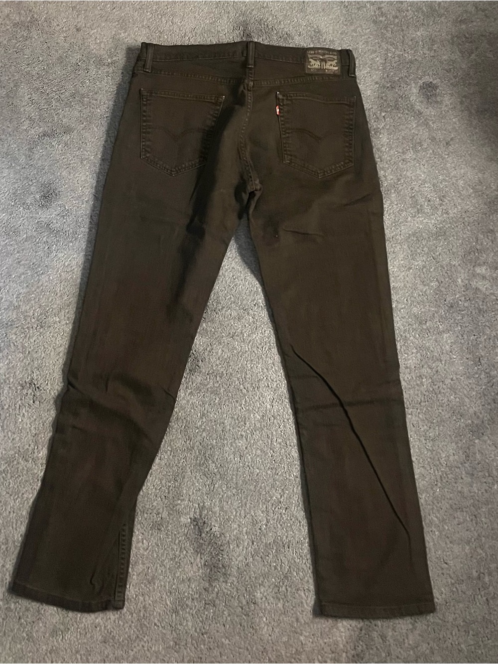 Men's Black Levi’s 511 36w 32l